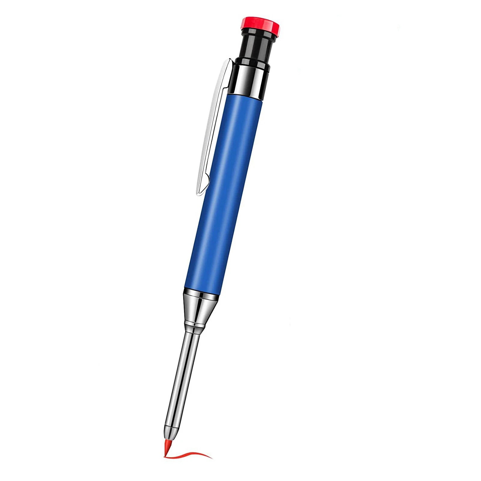 APPLAYERR Carpenter Pencil With Integrated Sharpener 40mm Extension Needle Nose For Multi Material Surface Marking Application