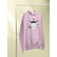 thumbnail image 3 of But First Coffee Butterflies Hoodie Women -Image by Shutterstock, Female Medium, 3 of 4