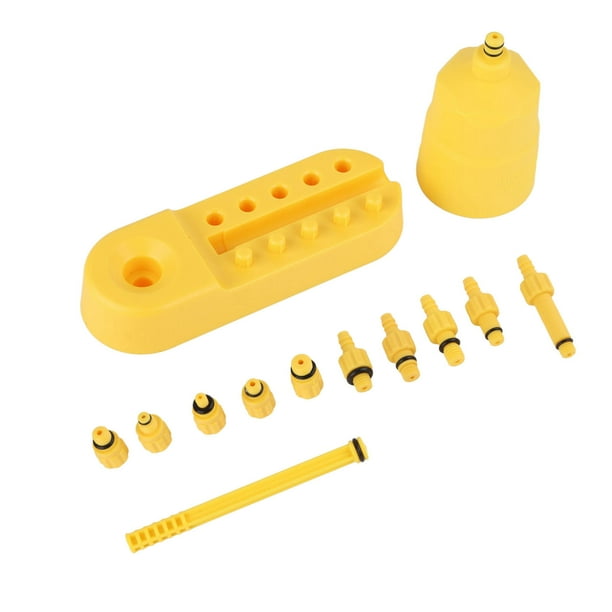 Kit De Purga De Freno De Bicicleta, Kit De Purga De Freno De Disco Hidráulico De Bicicleta Confiable De Plástico Liviano Para De Frenado