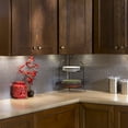 thumbnail image 6 of FASÄDE Rib Decorative Vinyl Backsplash 15 sq ft Kit in Galvanized Steel, 6 of 7
