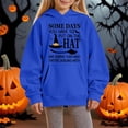 thumbnail image 2 of EnJoCho Halloween Letter Print Hoodie for Kids Girls Fall Winter Cute Casual Pullover Sweatshirt Trendy Oversized Teen Clothes, 2 of 4
