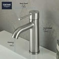 thumbnail image 2 of Grohe 2359200A Essence Single Hole Small Size Bathroom Faucet, Chrome, 2 of 3