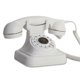 thumbnail image 1 of Audio Guest Book Phone Retro Rotary Style Antique Audio Guestbook Phone Message Voice Recorder Vint, 1 of 5