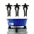 thumbnail image 4 of Blue Bowl Concentrator Kit with Pump, Leg Levelers, Vial Gold Mining Equipment, 4 of 7