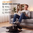 thumbnail image 5 of PROHIKER Under Desk Elliptical Machine, Electric Seated Pedal Exerciser Ellipse Leg Exerciser with Remote Control and LCD Display and 12 Adjustable Speeds, Leg Exerciser While Sitting for Seniors, 5 of 9