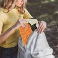 thumbnail image 5 of FORMRS 13"-13.3" Laptop Sleeve Protective Case Soft Carrying Quilted Computer Bag Cover, Black Cat Orange Ball, 5 of 7