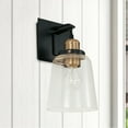 thumbnail image 5 of 1 Light Wall Sconce-Graphite/Aged Brass Finish Capital Lighting 3711Ga-135, 5 of 10