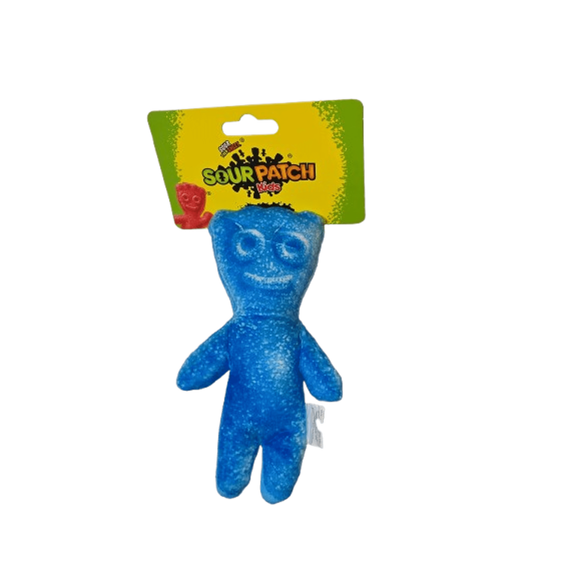 Sour Patch 6" Blue Plush Dog Toy w/ Squeaker! Cute Puppy Toys, Small Dog Toys, Candy-Shaped Pet Toys, Squeaky Dog Toys for Small Dogs, Puppy Chew Toys, Plush Dog Toy