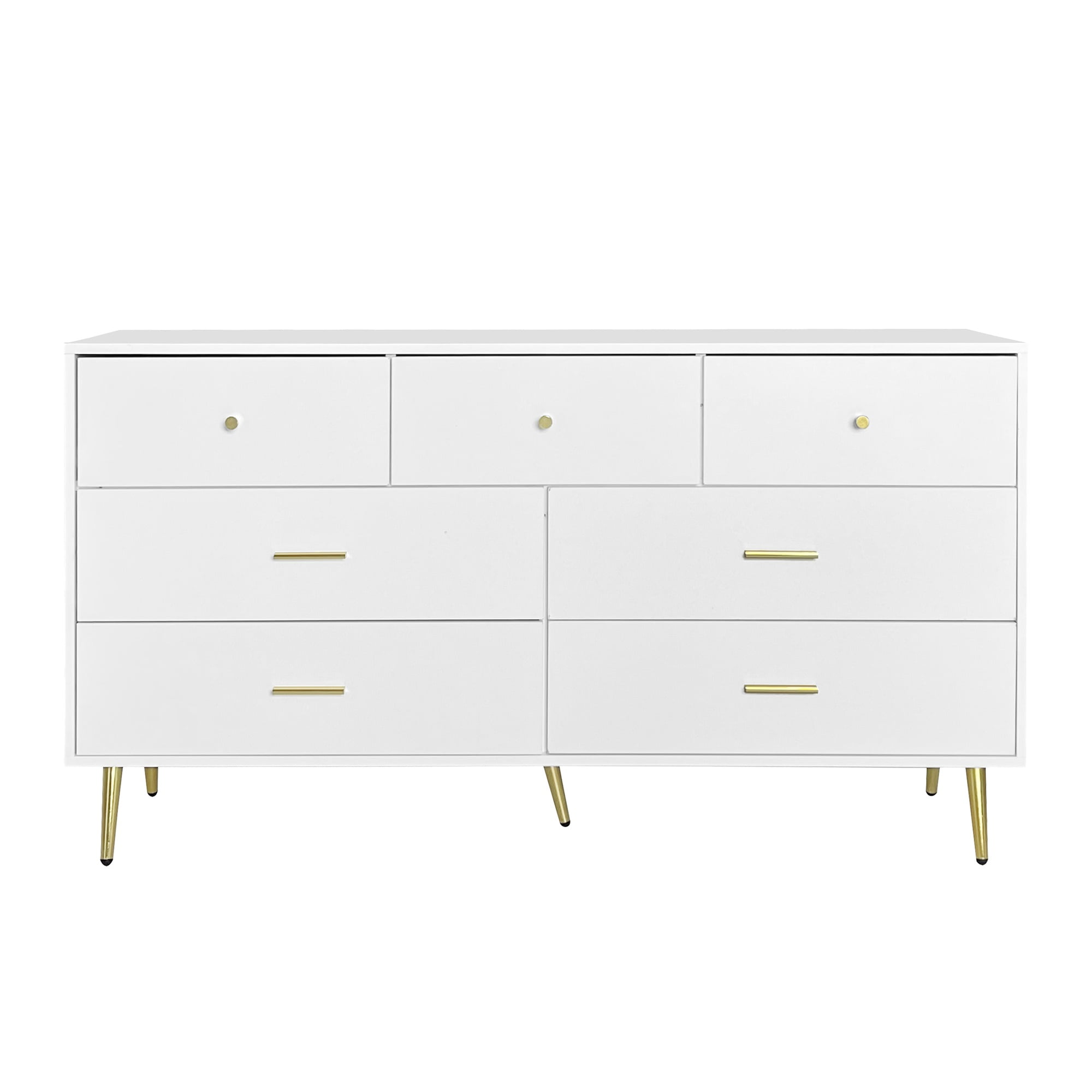 YYAo Rustic Wooden Chest of 7 Drawers, 55" TV Stand Dresser with LED Light and USB Outlets, Organizer Storage Cabinet for Bedroom, Hallway, Entryway, Gray YYAo Rustic Wooden Chest of 7 Drawers, 55" TV Stand Dresser with LED Light and USB Outlets, Organizer Storage Cabinet for Bedroom, Hallway, Entryway, Gray