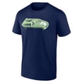 thumbnail image 2 of Men's Fanatics College Navy Seattle Seahawks Chrome Dimension T-Shirt, 2 of 3