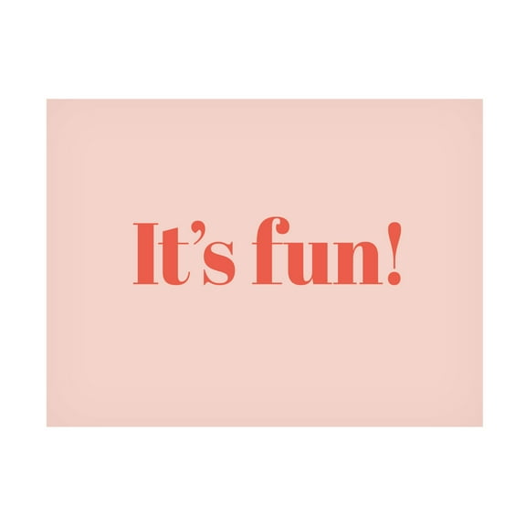 Trademark Fine Art Saskia Nickles It's Fun! Canvas Wall Art