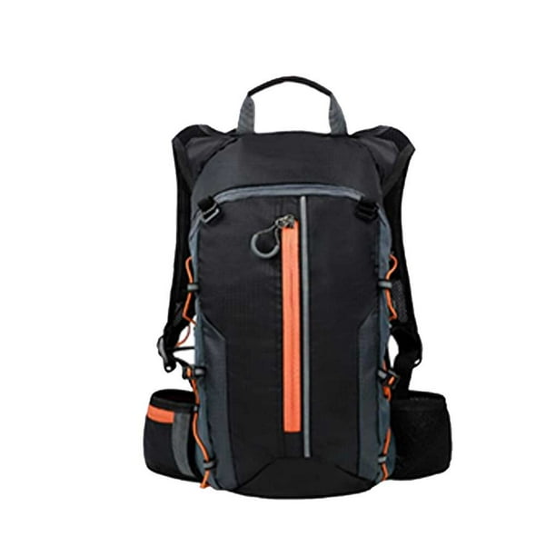 Wosthever Soporte de almacenamiento impermeable 10L de gran capacidad multifunción ajustable bolsas de equipaje ciclismo Camping Mochilas de mochilero Naranja
