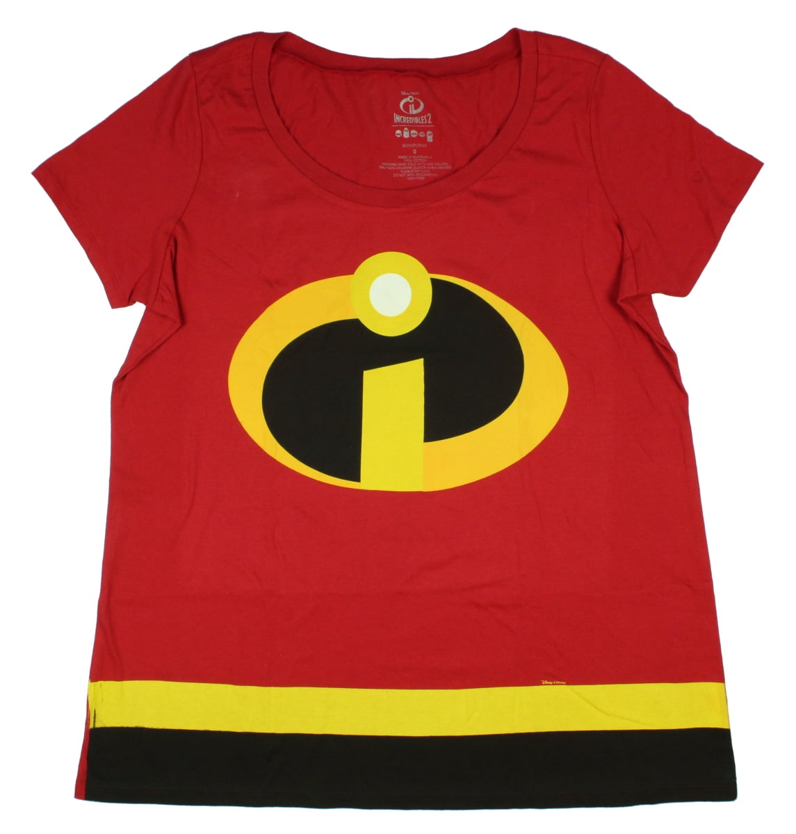 Disney Women's Incredibles Logo And 