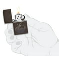 thumbnail image 6 of Zippo Mountain Design Brown Pocket Lighter, 6 of 7