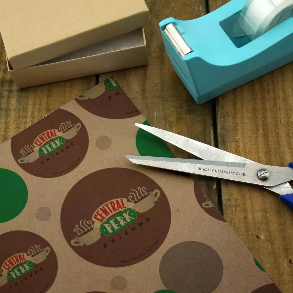 Friends Central Perk Logo Premium Kraft Gift Wrap Wrapping Paper Roll