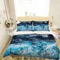 thumbnail image 1 of 3D Sea Wave Paisaje Funda nórdica Set Ropa de cama Set Funda nórdica Fundas de almohada 230, 1 of 3