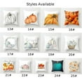 thumbnail image 4 of Automne Récolte Citrouille Rustique Housse de Coussin Taie d'Oreiller Décoration Maison Art, 4 of 5