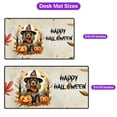 thumbnail image 5 of Happy Halloween Cocker Spaniel Witches Hat Pumpkin Carving Desk Mat Full Keyboard Mouse Pad Cockers Dog Lover Gifts Large Mousepad - 02019, 5 of 5