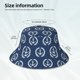 thumbnail image 3 of Balery Navy Nautical Sombreros para el sol para hombre y mujer, sombrero de pescador con UPF 50+, 3 of 6