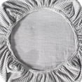 thumbnail image 3 of Housses de Siège de Chaise de Bureau Élastiques Housse Extensible Argent Gris, 3 of 8