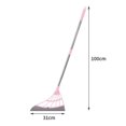 thumbnail image 3 of Escoba Telescópica Limpiaparabrisas Squeeze Mop Plástico suave Telescópico Antiadherente Barrer el cabello Mop (Rosa) Tmvgtek Libre de BPA, 3 of 3