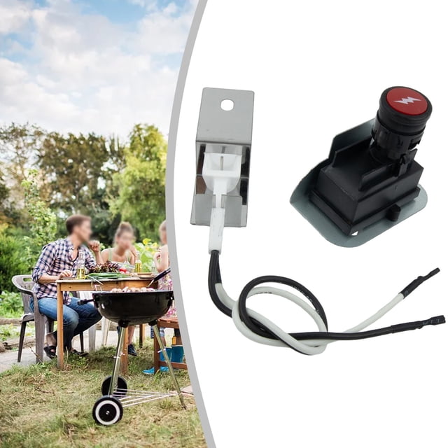 Kit d'Allumage de Remplacement pour Barbecue à Gaz Weber Q120 Q220 80475