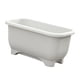 thumbnail image 2 of Maceta decorativa rectangular Striper Pot para el hogar, patio y exterior Blanco, 2 of 9