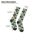 thumbnail image 4 of Fotbe Sunflowers print Women's Men's Novelty Crew Socks Cotton Socks Knee High Socks for Walking,Running,Nurses,Pregnancy, 4 of 8