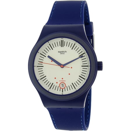Swatch Men's Originals SUTN401 Blue Silicone Automatic Fashion Watch