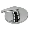 thumbnail image 3 of Robinet Mural, Robinet de Douche Grande Poignée Flexible Design Simple pour Maison pour Hôtel, 3 of 8