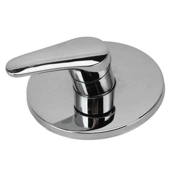 Grifo Mezclador de Montaje en Pared Jadeshay Oculto Ducha Caliente Frío Cobre Acero Inoxidable Plata
