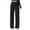 Black, variant on Honeeladyy Sweatpants Women,Women's Large Casual High Waist Draping Floor Sweeping Straight Pants