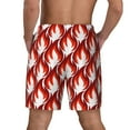 thumbnail image 4 of Fotbe Fire Symbols Men’s Swim Trunks Quick Dry Swim Shorts Board Shorts with Mesh Lining-Medium, 4 of 9
