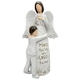 thumbnail image 2 of Xihbxyly Adorno de Resina de Madre E Hijo, Tallado a Mano En Blanco, Elegante Decoración para El Hogar y La Oficina, Ideal Como Regalo para El Día de La Madre o Festivales, 20 X 10,5 X 5 Cm., 2 of 6