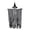 White, variant on Halloween Skeleton Witch Hanging Decoration – Plastic Hands with Fabric Body, Lightweight, Realistic Face for Spooky Ambiance, 1pc Orange