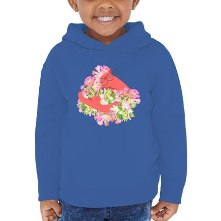 

Pink Cat Hugging Flowers Hoodie Toddler -Image by Shutterstock 5 Toddler
