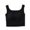 Black, variant on Uaswgudfs Women's Cotton Square Neck Tank Tops Sleeveless Ribbed Going Out Casual Basic Crop Top Navel Exposure Shirts Sports running Blouse