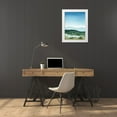thumbnail image 3 of Popp, Grace 15x18 White Modern Wood Framed Museum Art Print Titled - Crystal Landscape II, 3 of 4