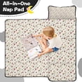 thumbnail image 4 of White Christmas Star and Gift Pattern Toddler Nap Mats for Kids Preschool,50"x20" Sleeping Mat Bag or Kids,Toddler Sleeping Bag,Toddler Nap Mat or Daycare, 4 of 6