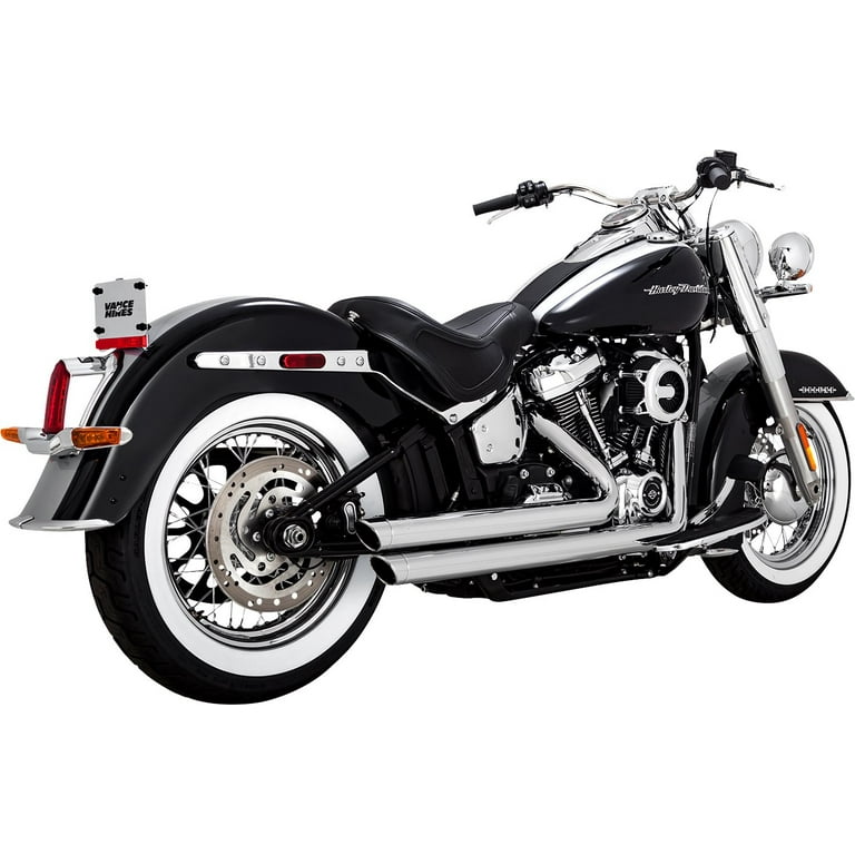 Vance & Hines Big Shots Staggered 2-into-2 Chrome Exhaust