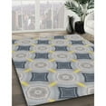 thumbnail image 3 of Ahgly Company Machine Washable Indoor Rectangle Transitional Grey Gray Area Rugs, 4' x 6', 3 of 7