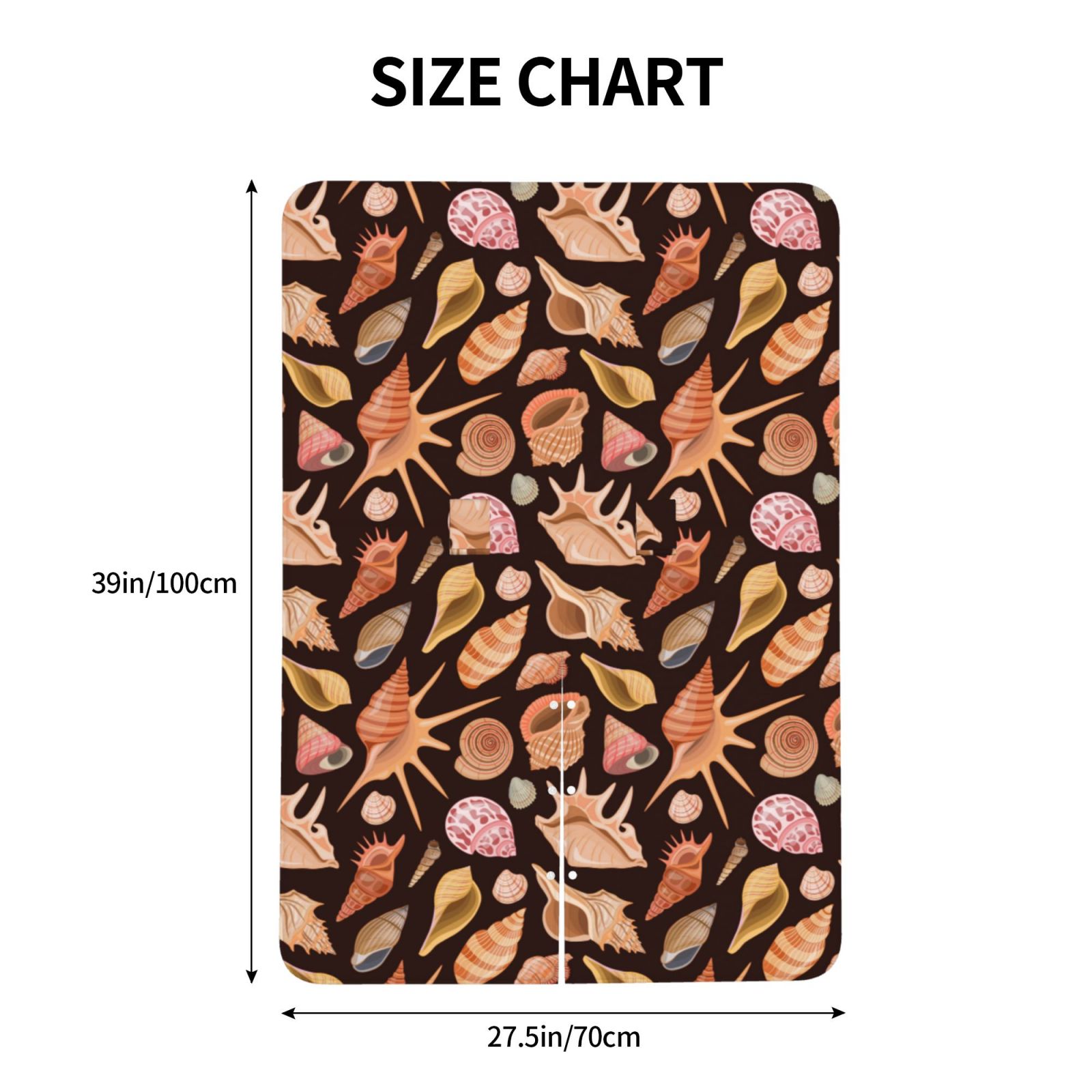 Car Seat Cover Baby - Conch Shells Print No.9071 Breathable Infant Car Seat Cover for Baby Carseat, Lightweight Comfort Baby Essentials Must Haves Newborn Stuff for Girl Boy