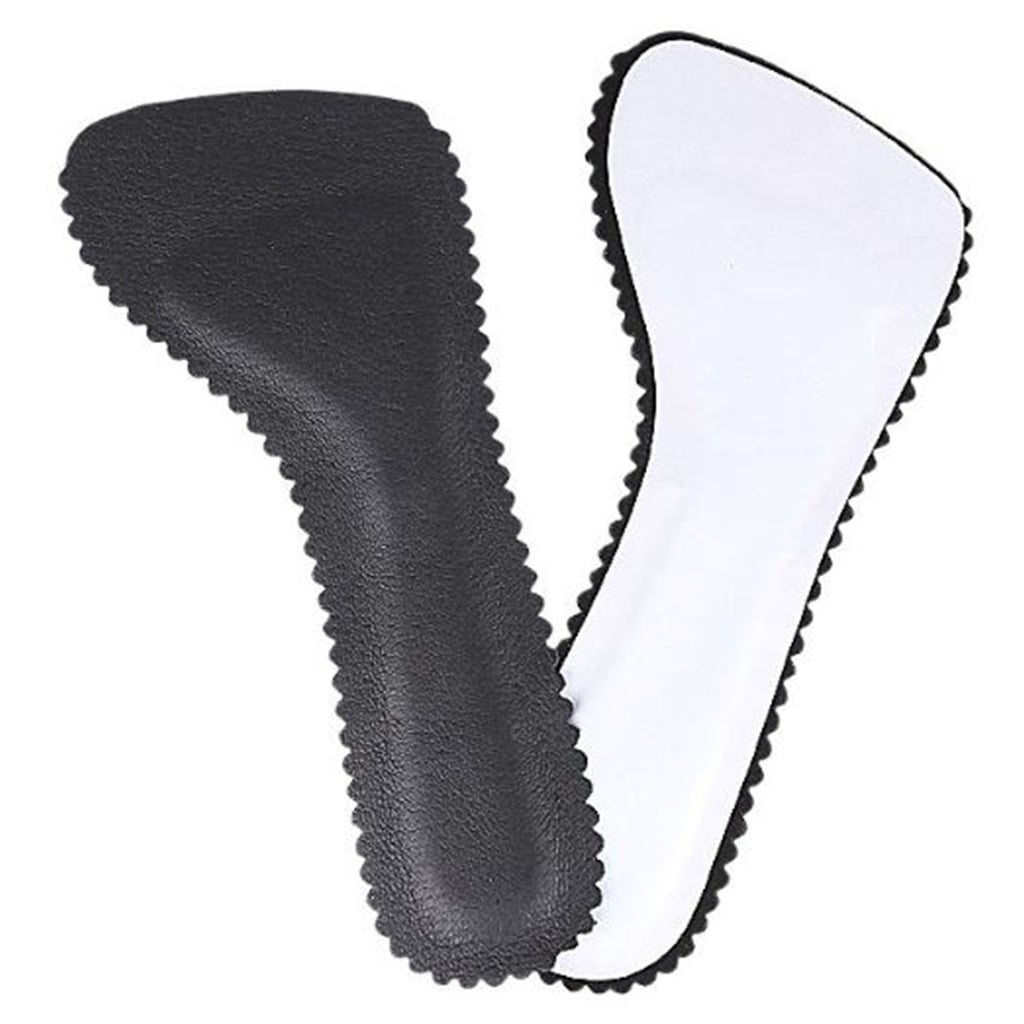 Women AntiSlip Sweat Absorbent Shoe Insoles Faux Leather 3/4 Massage