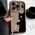 thumbnail image 3 of Soft TPU Phone Case For iPhone 13 Pro Max 11 15 14 12 XR X XS 7 8 Plus SE SE3 14promax 15promax Len Protection Cat Funda Cover, 3 of 4