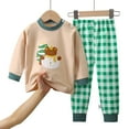 thumbnail image 3 of NIEWTR Toddler Baby Girl Clothes Girl Long Sleeve Pullover Sweatshirt Stretch Jogger Pants Fall Winter Outfit for 0 6 12 18 24 M 1t 2t 3t 4t 5t Pajamas & Dailywear Setï¼5-6 Years, 3 of 3