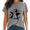 2-grey, variant on UNISHE Women Clever Wordplay Graphic T-shirts Washed Vintage Style Short Sleeve Crewneck Tops Funny Star Rat Design Tees Casual Holiday