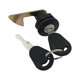 thumbnail image 4 of Cerradura para maletero trasero de motocicleta, cerradura para maletero trasero con 2 llaves de repuesto, duradera 29mm, 4 of 9