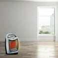 thumbnail image 4 of Aiwa Oscillating Room Heater with Handle, Overheat Protection, Tip over Auto Shutoff - Silver, 4 of 7