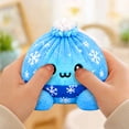 thumbnail image 3 of Christmas Big Mystery Dumpling Plush Toys, Cute Plush Stuffed Steamed Bun Squishies, Festive Gift, 3 of 7