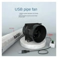 Simple Small USB Extractor Hood Installationfree Kitchen Ventilation